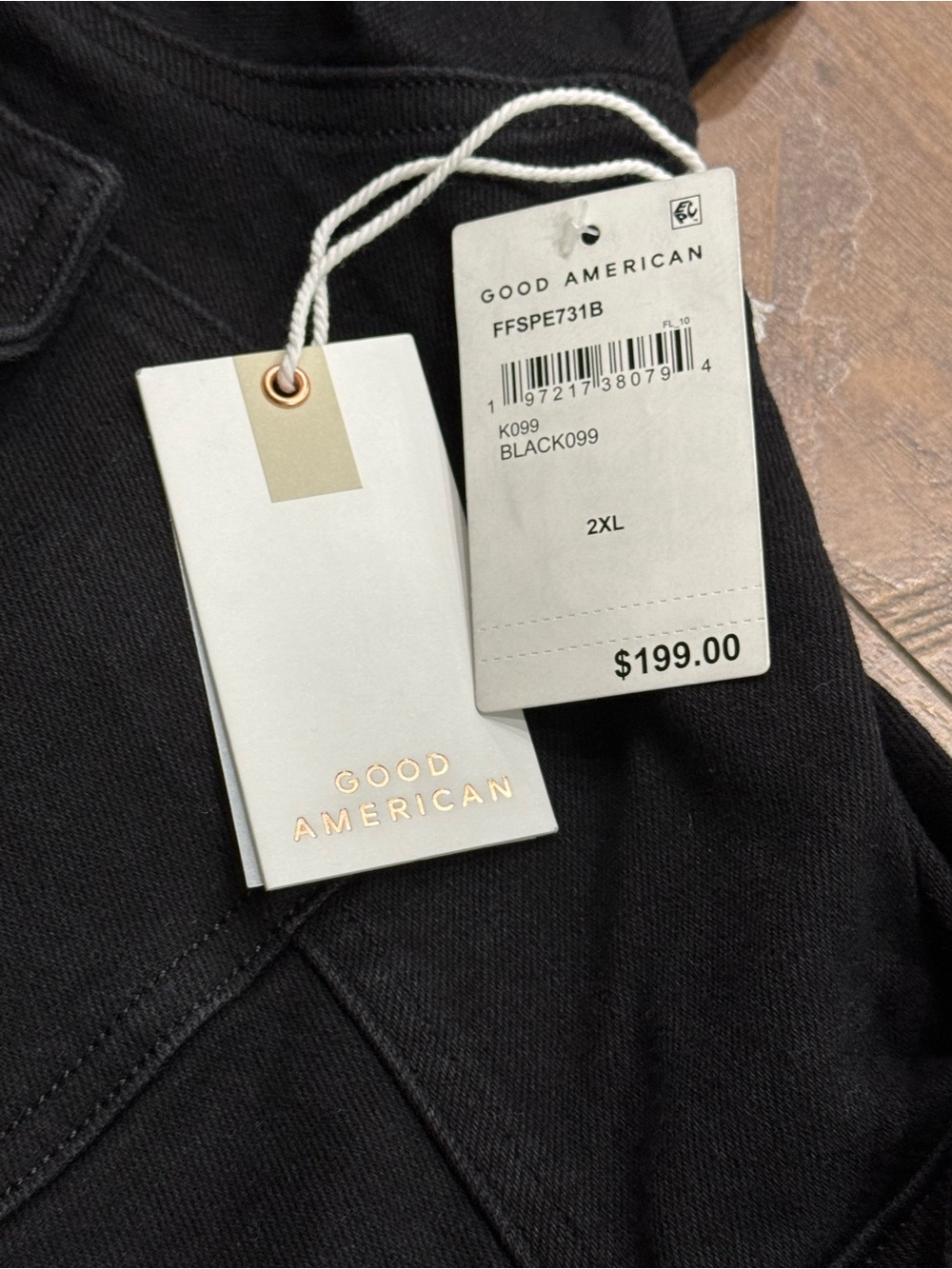 Good American Black Jumpsuit
